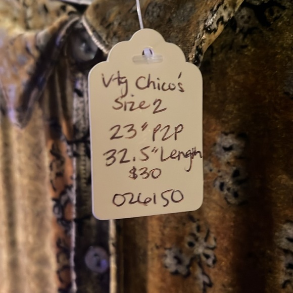 Vintage Chico’s Design Button Down - Picture 2 of 11